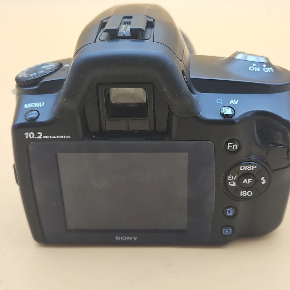 Sony Alpha A230 Digital Camera W/ Tamron 28-300mm Lens Tested Works